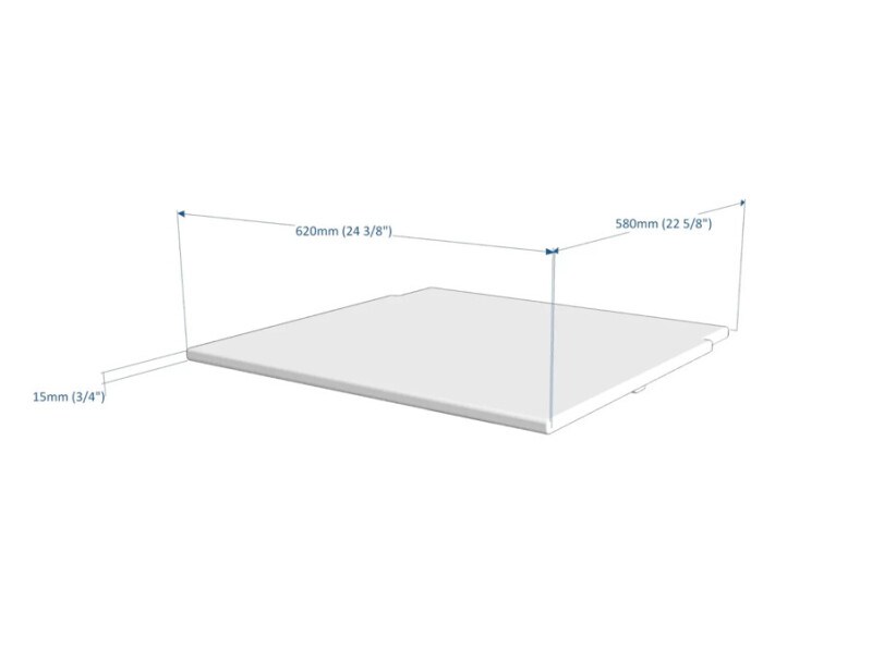 Puidust lauaplaat rootsi STANDARD redeli jaoks 65 cm