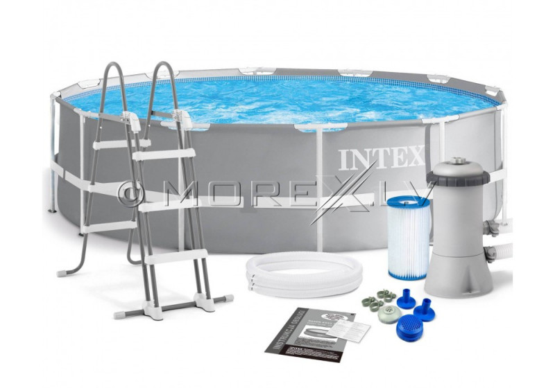 Karkassbassein Intex 26716NP Prism Frame Premium Pool Set 366x99 cm