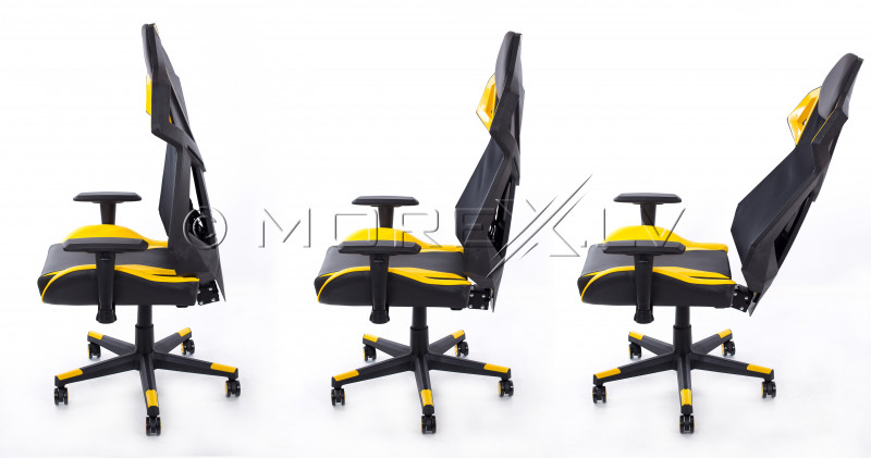 Gaming chair yellow-black BM1001