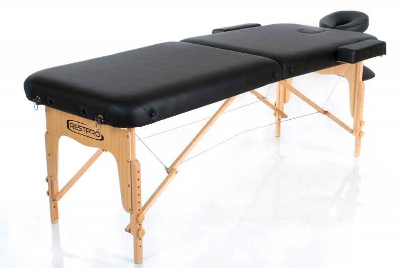 Kokkupandav massaažilaud RESTPRO® VIP 2 Black