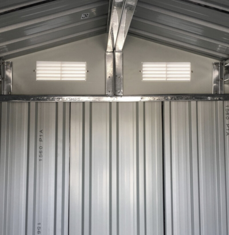 Metal Garden Storage Shed, 312x257x212 cm