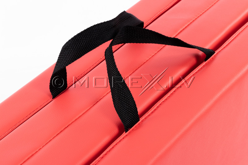 Sulankstomas sportinis kilimėlis 122x244cm raudona