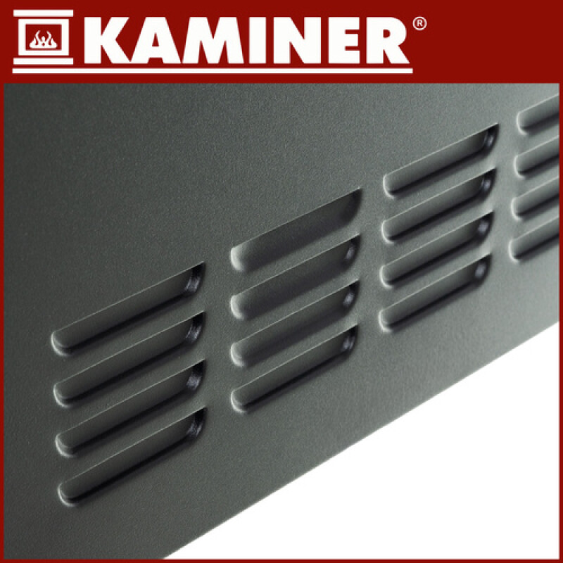Elektriline klaasist kütteseade 2300W / 2500W taimeriga, must