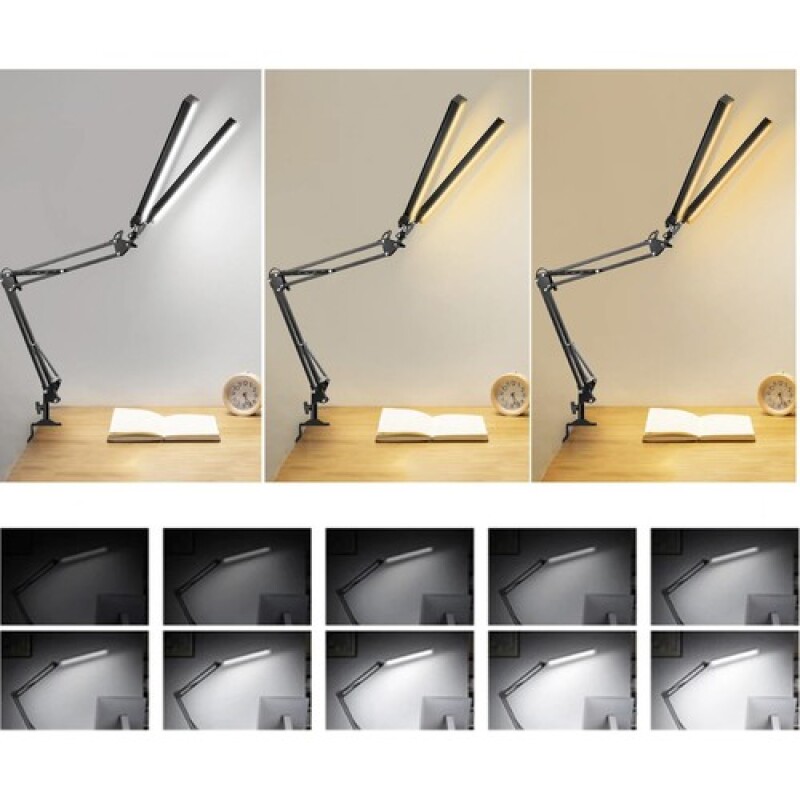 LED desk lamp 2x24W