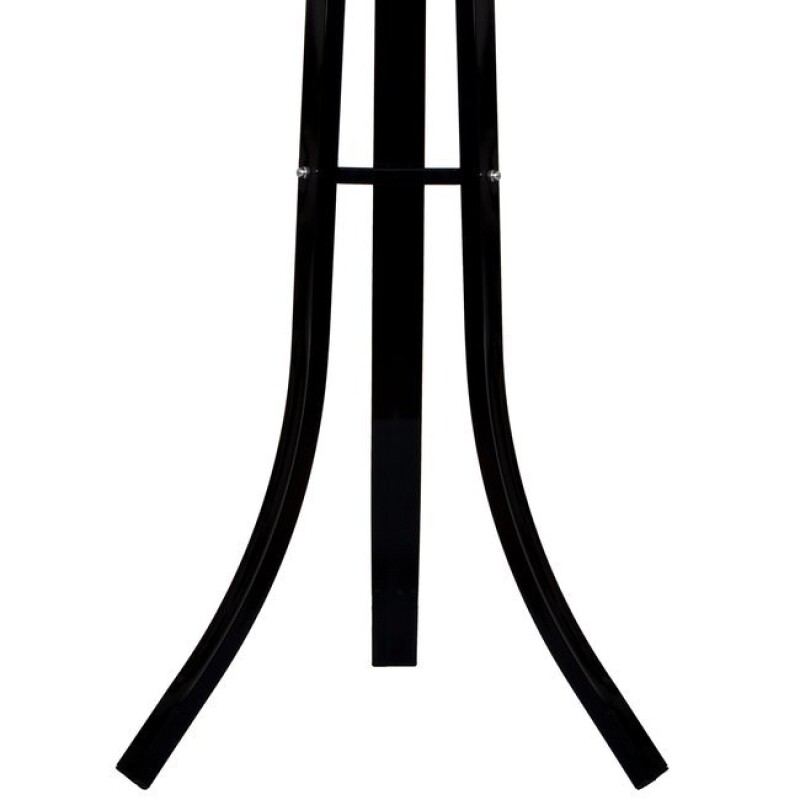 Floor clothes hanger, black Ø 51 x В 180 cm