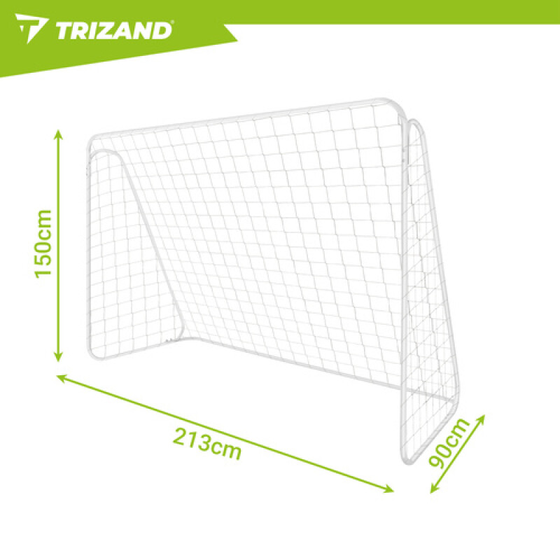 Jalgpallivärav, 213x150x90 cm