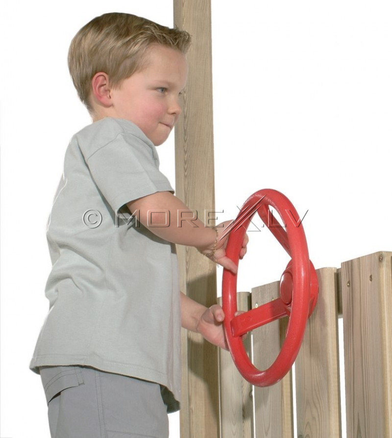 Laste rool Just Fun "Väike autojuht", Ø 29 cm, punane