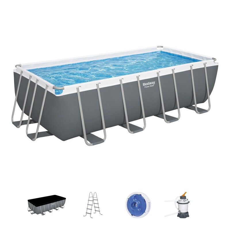 Bassein Bestway 56671 Power Steel 488x244x122 cm