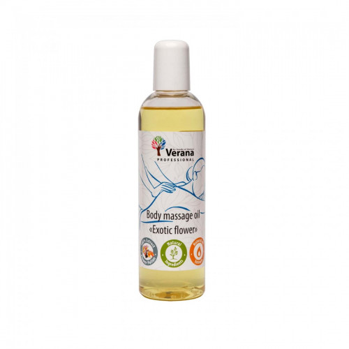 Body massage oil Verana Professional, Exotic flower 250ml