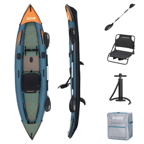 Täispuhutav kalapüügi kajak Bestway Angler Elite X1 380x99x37 cm, 65197