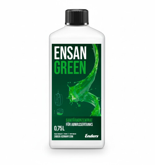 Reoveepaagi sanitaarvedeliku kontsentraat Ensan Green Active 0,75 L (50ml/10l)