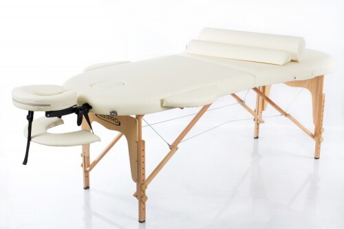 RESTPRO® Classic Oval 2 Cream массажный стол + массажные валики