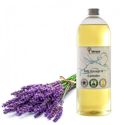 Body massage oil Verana Professional, Lavender 1 liter