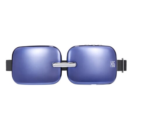 Складные массажные очки с подогревом Hi5 E-10, чёрные