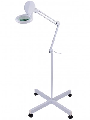 Лампа-лупа для косметолога, мастера по педикюру 9003LED3D-FS