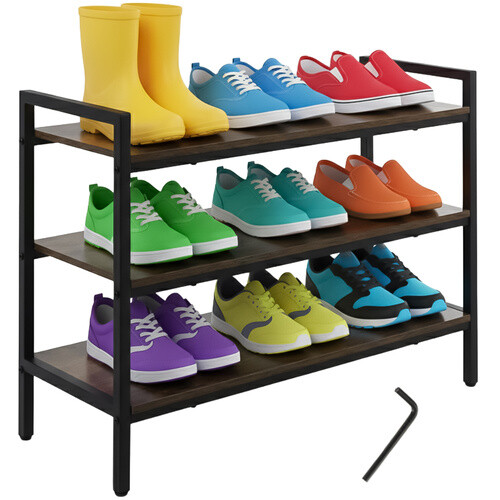 Shelves for shoes modular - 3 levels, 92x40x31cm