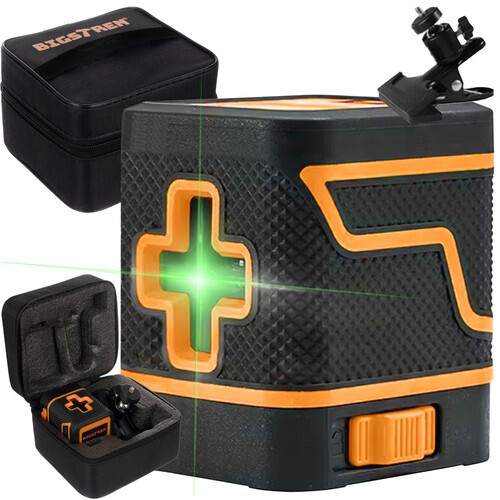 Green cross laser level with self-leveling