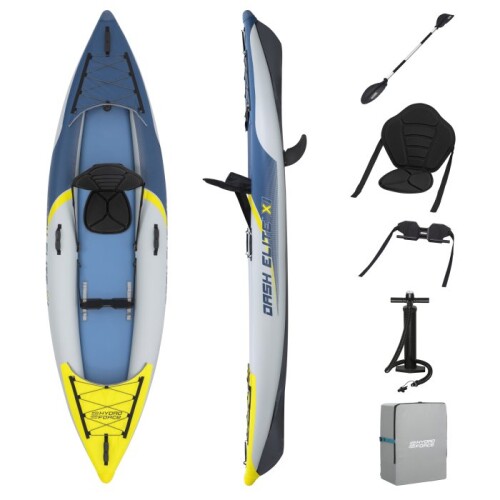 Täispuhutav kajak Bestway Dash Elite X1 335x92x30 cm, 65178