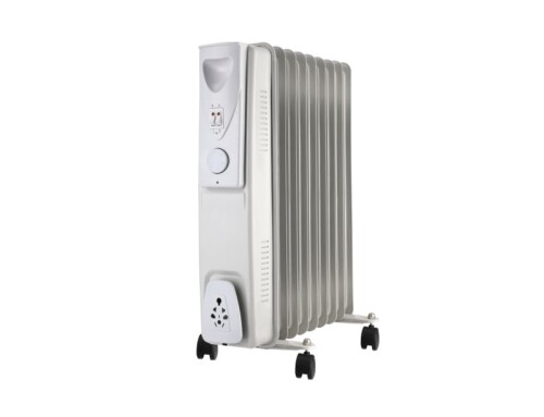Масляный радиатор 2000W с термостатом, 9 секций