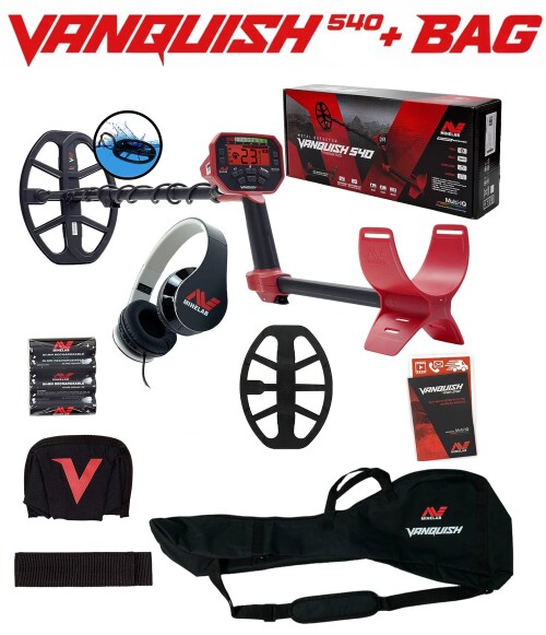 Металлодетектор Minelab Vanquish 540 + ПОДАРОК СУМКА