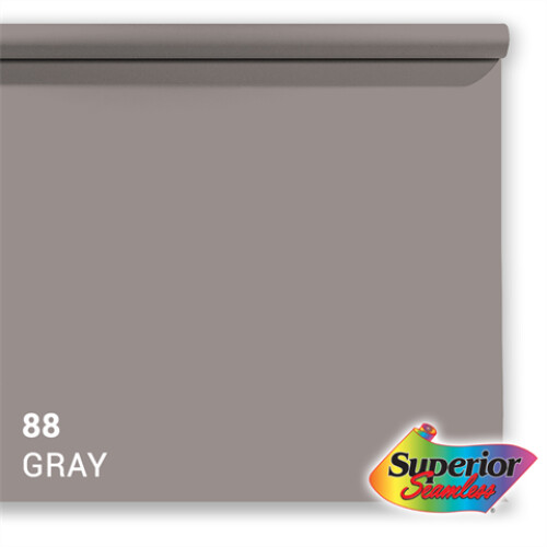 Superior Background Paper 88 Grey 3.56 x 30.5m