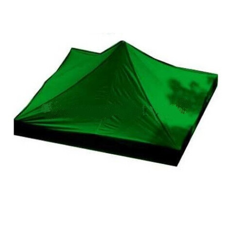 Крыша для тента 2 x 2 м (тёмно зелёный цвет, плотность ткани 160 г/м2)