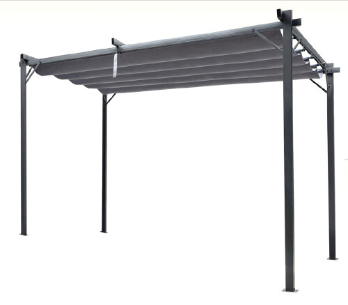 Aiapaviljon 3x3m lükatava katusega