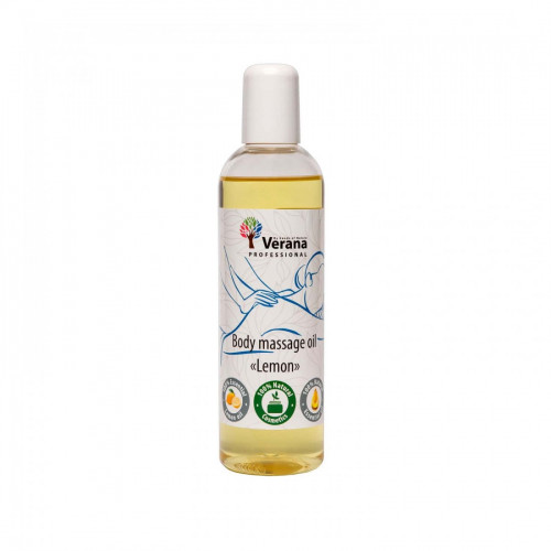Body massage oil Verana Professional, Lemon 250ml