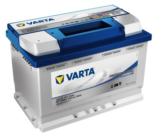 Jõuaku VARTA Professional LED70 70Ah (20h)