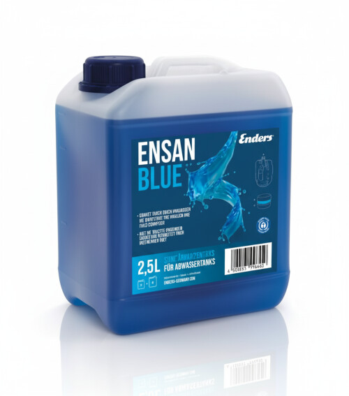Keemiliste tualettide reoveepaagi sanitaarvedelik Ensan Blue 2.5 L (100ml./10l)