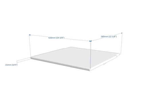 Puidust lauaplaat rootsi STANDARD redeli jaoks 65 cm