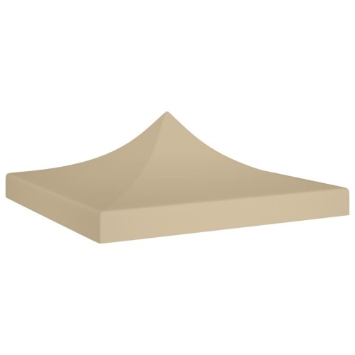 Canopy roof cover 2,92 x 2,92 m (beige colour, fabric density 160 g/m2)