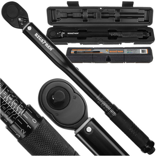 Täppis-momentvõti 3/8", vahemik 7–112 Nm