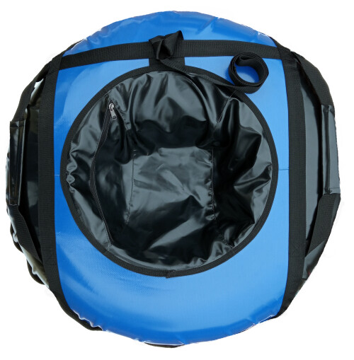 Inflatable Sled “Snow Tube” 110 cm, Black-Blue