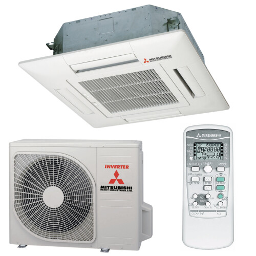 Air conditioner (heat pump) Mitsubishi FDTC25VF-SRC25ZMX-S