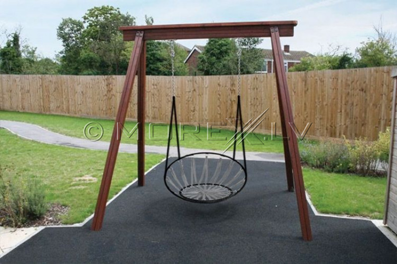 Round garden swing Ribbons, 55х80х45 cm
