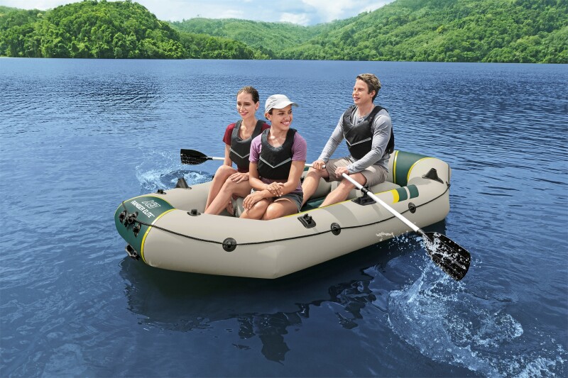 Надувная лодка 3-местная Bestway Ranger Elite X3 Raft, 295х130х46 cm, 65160