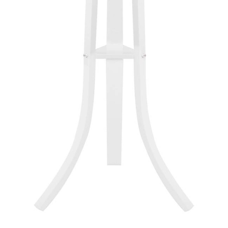 Floor clothes hanger, white Ø 51 x В 180 cm