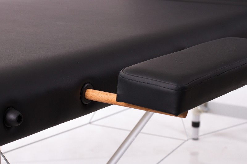 Kokkupandav massaažilaud RESTPRO® ALU 3 Black