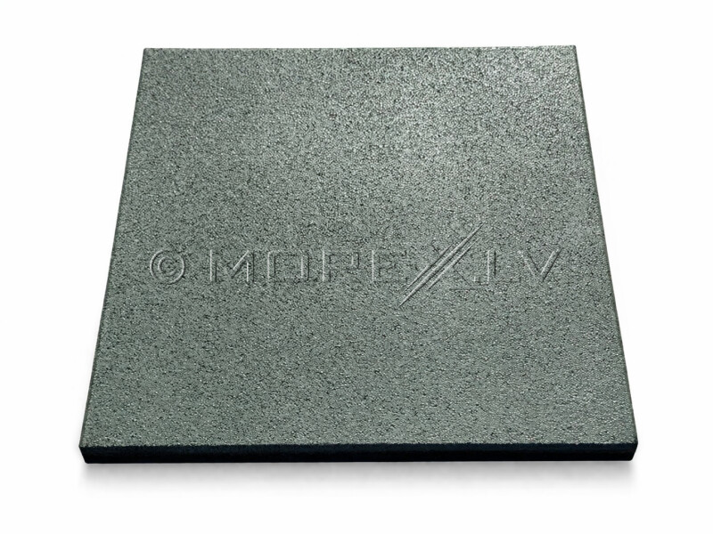 Kummist turvaplaat KBT 50×50×2,5 cm, roheline
