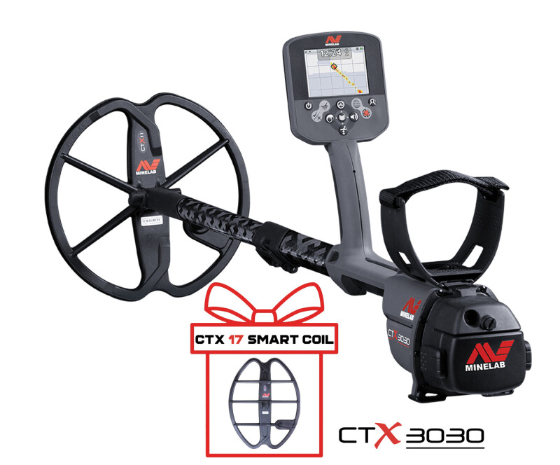 Металлодетектор Minelab CTX3030 + ПОДАРОК:CTX 3030 17" и 6" Double-D КАТУШКИ