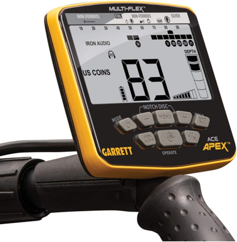Metal Detector Garrett ACE APEX + MS-3 Z-Lynk + GIFT: Pro-Pointer AT Z-LYNK