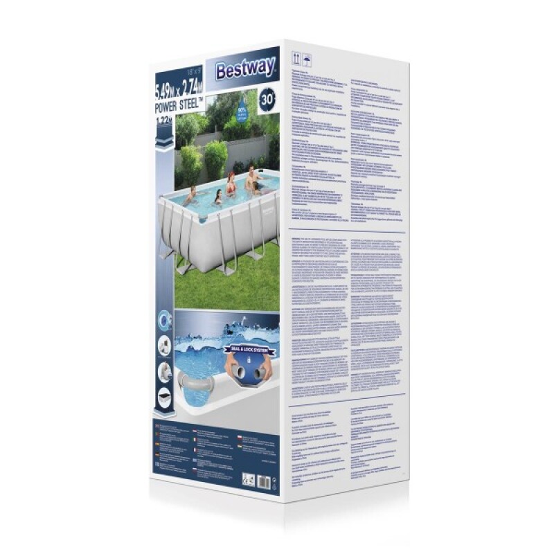 Bassein Bestway 56466 Power Steel 549x274x122 cm