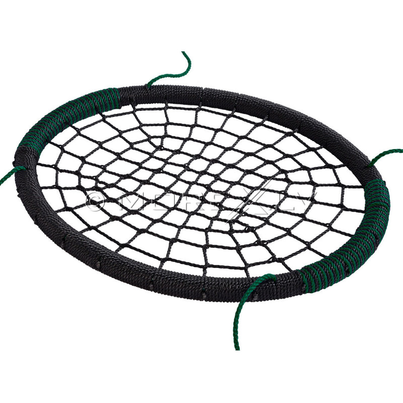 Supynės-lizdas Oval 108x84 cm, КВТ, juodai žalios
