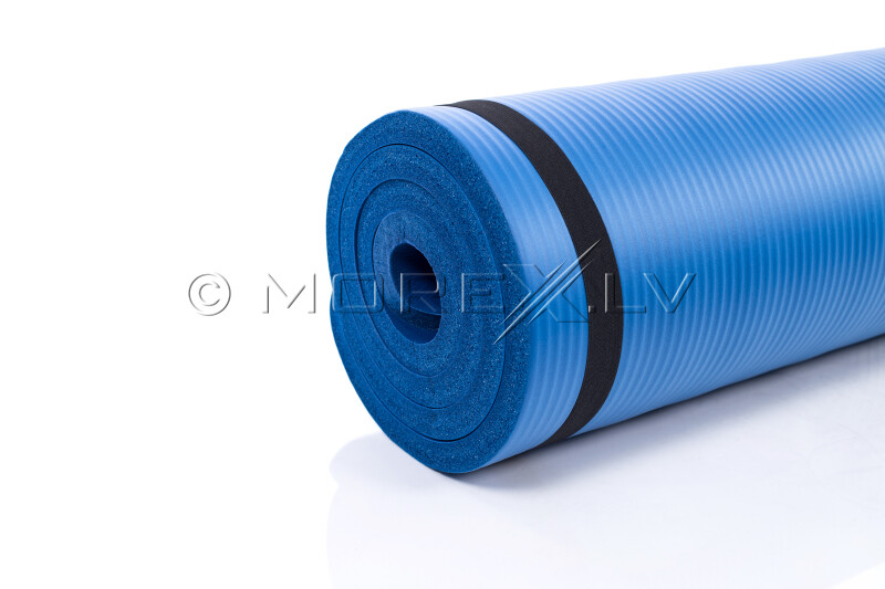 Joogatreening pilates fitness mat 179х60х1,5 cm, sinine