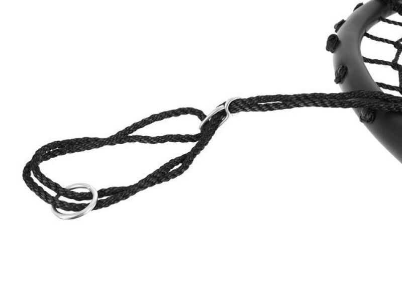Vaikiškas sūpynių Gandralizdis Ø 100 cm, juodas