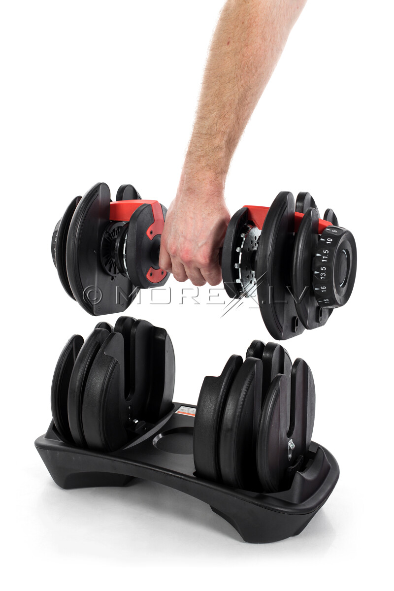 Reguleeritav hantel 24 kg (15 raskusastet)