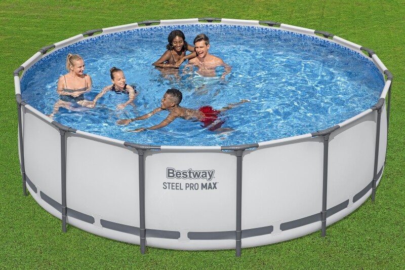 Karkassbassein Bestway 56438 Steel Pro Max Set 457x122 cm