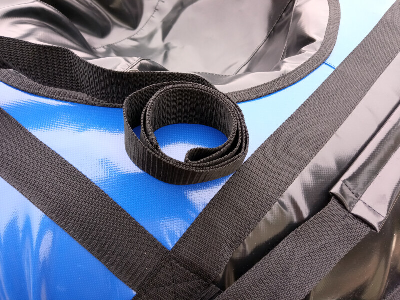 Inflatable Sled “Snow Tube” 95 cm, Black-Blue
