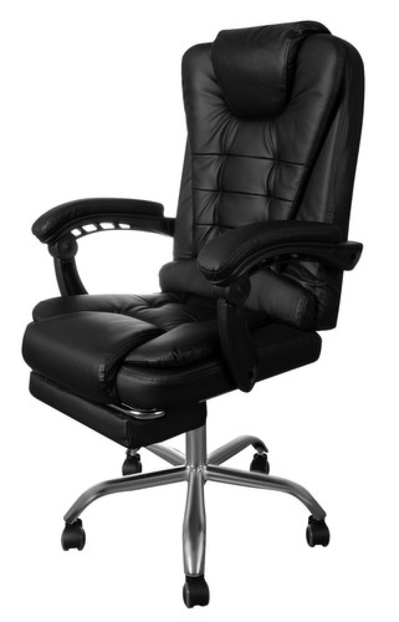 Office Chair with a footrest, black (16224)